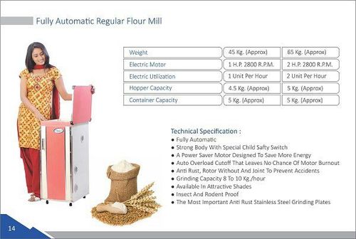 Fully Automatic Regular Flour Mill