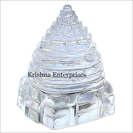 Sphatik Crystal Shri Yantra
