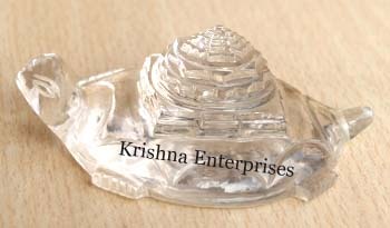 Crystal Kachua Shri Yantra