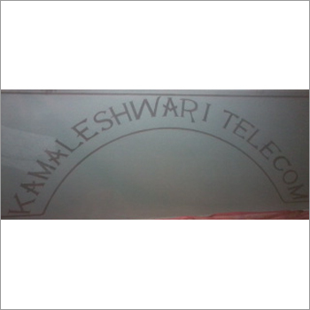 Custom Glass Etching