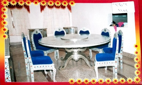 Meenakari Dining Table Set