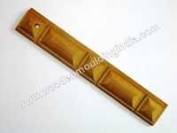 Solid Wood Boards Long Small Pyramid Moulding