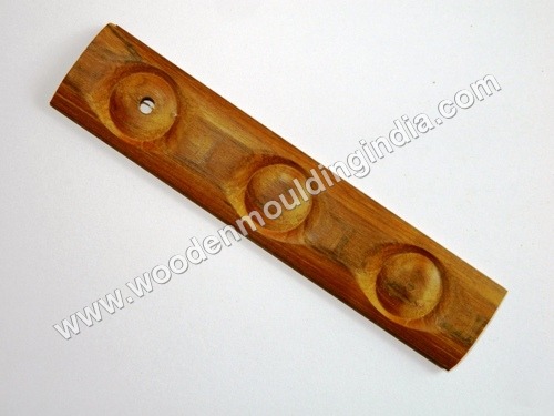 Solid Wood Boards Circled Half Moulding