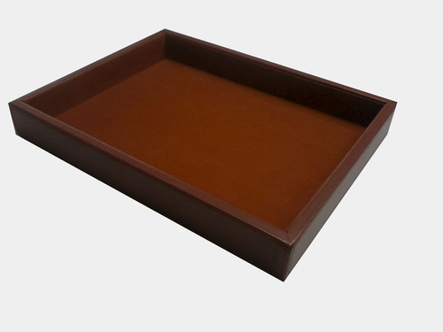 Leather Service Tray