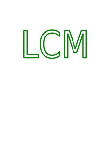 LCM