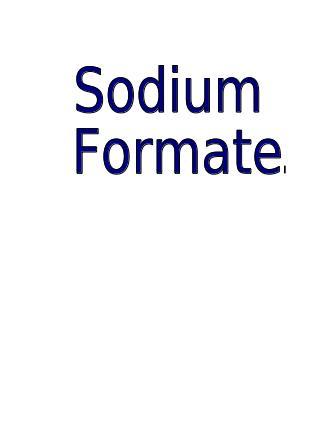 Sodium formate