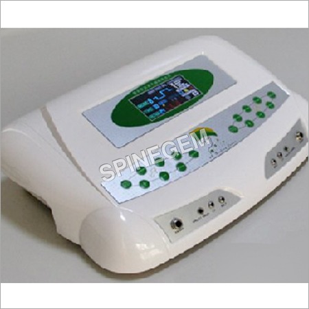 Cream And Green Detox Machine