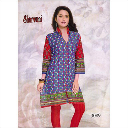 Designer Printed Kurtis