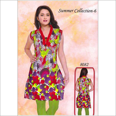 Designer Printed Kurtis