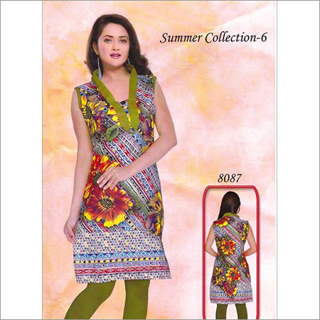 Designer Printed Kurtis