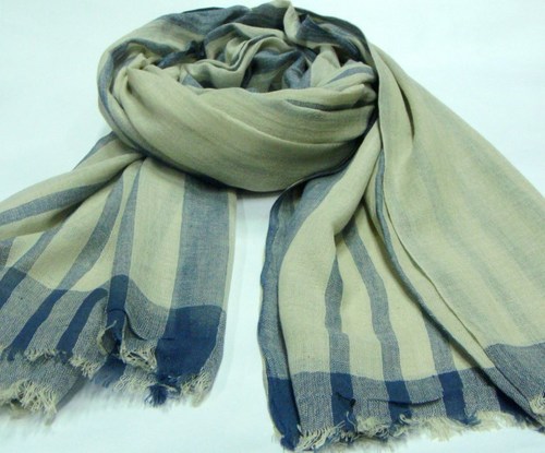 Stripe Cotton Scarf