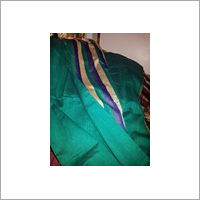 Designer Cotton Silk Saree With Stripes