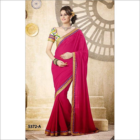 Printed Chiffon Sarees