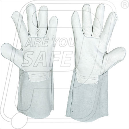 Chrome Leather Hand Gloves