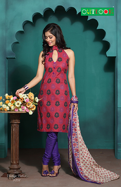 cotton dress material