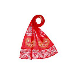 Red Embroidery Pashmina Stoles