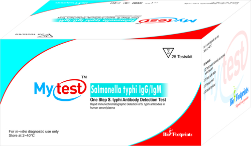 Mytest Salmonella typhi igG/IgM