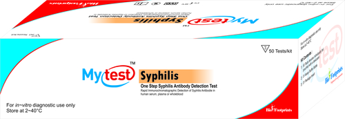 Mytest Syphilis Card