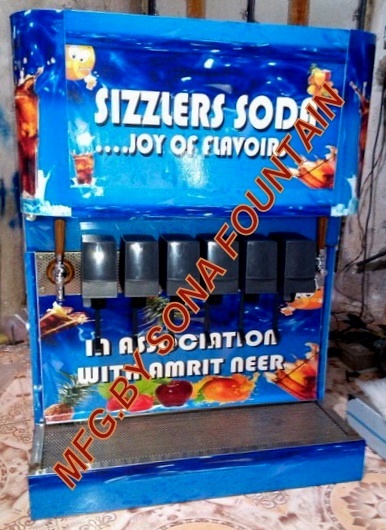 6+2 Valve Soda Machine