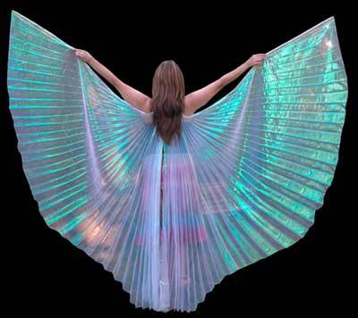 Gold Belly Dance ISIS Wing