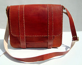 Red Shoulder Cross Body Bag