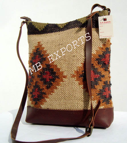 Wool Jute Rug Bags