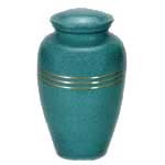 Brass Patina classic cremation urns