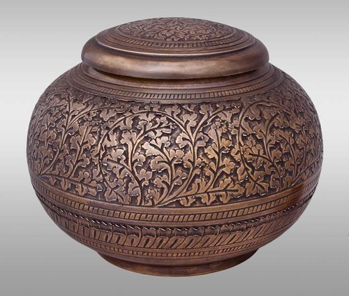 copper cognac adult cremation urns