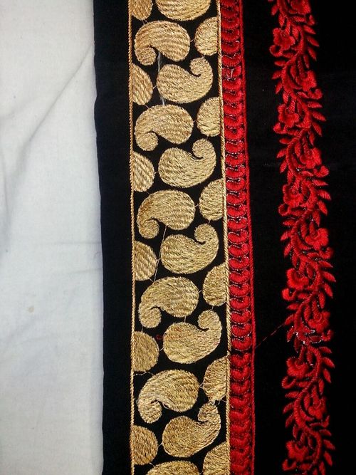Hand Embroidered Laces