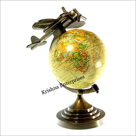 Antique Airplane Globe