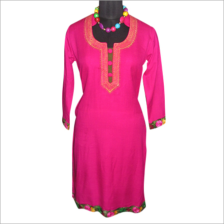 Fancy Woolen Kurtis