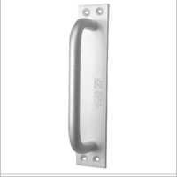 Aluminium Door Handle - Aluminium, 100x10mm & 75x10mm, Silver Finish | Corrosion-resistant, Robust Build, Stylish Design, Easy Installation