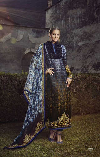 Party Wear Pashmina Suit By SAREE EXOTICA