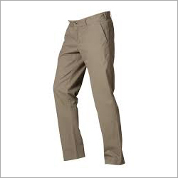 Mens Trousers - 100% Cotton, Waist 30-44, Beige | Zipper Fly, Perfect Fit, Wrinkle-Free, Seamless Stitching