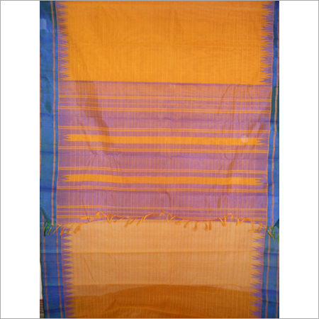 Multi Color Silk Cotton Saree