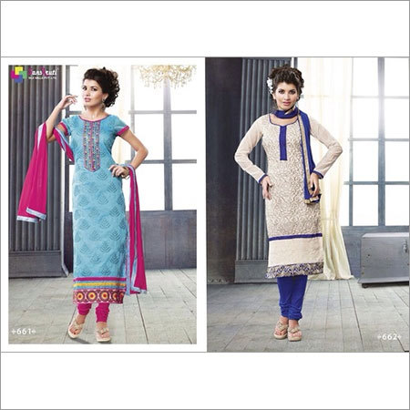 Chanderi Dress Material