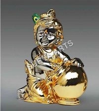 Gold Plated Makhan Chor