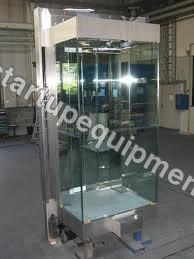 Glass Elevator Cabin