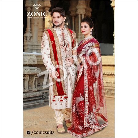 Embroided Broket Sherwani