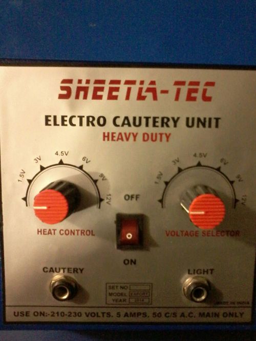 Electrocautery Unit - Steel, 20x15x10cm, Blue | Easy Use, Shockproof Body, Energy Efficient, Precise Control