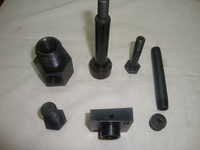 Cnc Precision Parts - Stainless Steel, Round Shape , Polished Black Finish