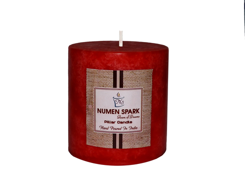 Decorative Scented Pillar Candles