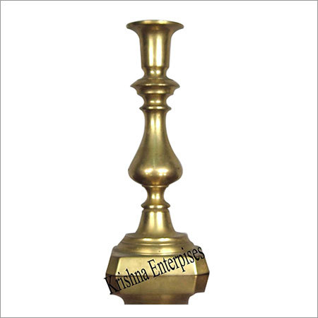 Nautical Brass Candle Stand