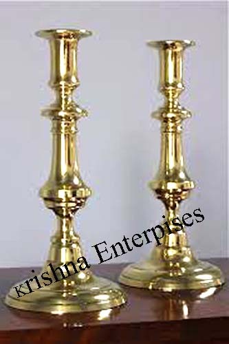 Brass Set Of Candle Stand