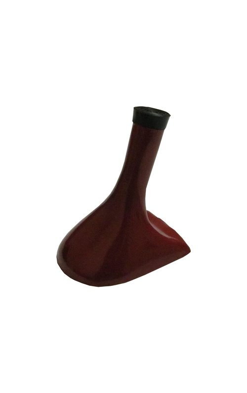 Pencil Heel - ABS Material, Maroon Color | High Comfort, Crack Resistance, Enhanced Durability, Ultra Fine Finish