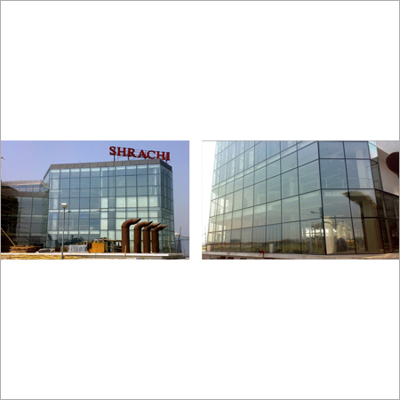 Structural Glazing work at Shrachi Newtown