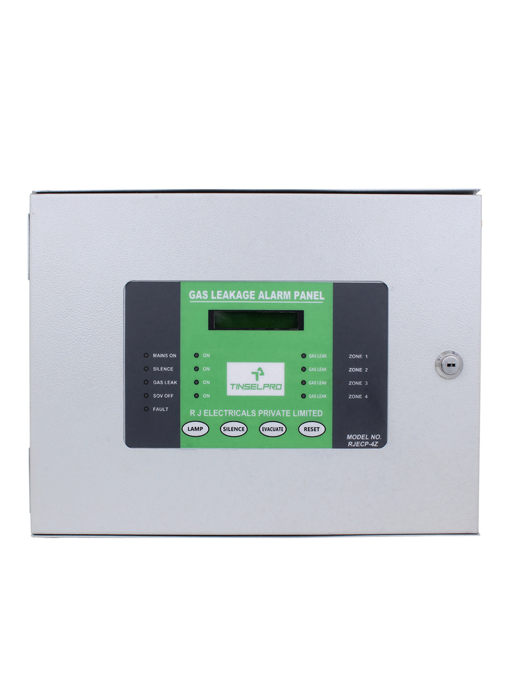 Control Panel For Gas Detectors - Color: White