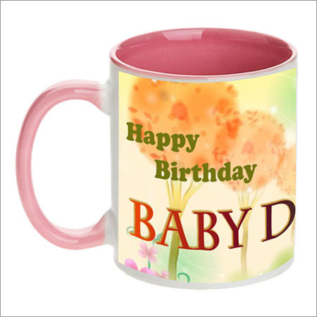 Happy Birthday printed Baby Doll Coffee Mug