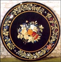 Round Inlay Table Top