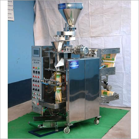 Suji Packing Machine - Stainless Steel, 5.5x6x10 inches, Silver | Automatic Pneumatic Filling Machine, 440V, PLC Control, 650 kg Approx, 1 Year Warranty